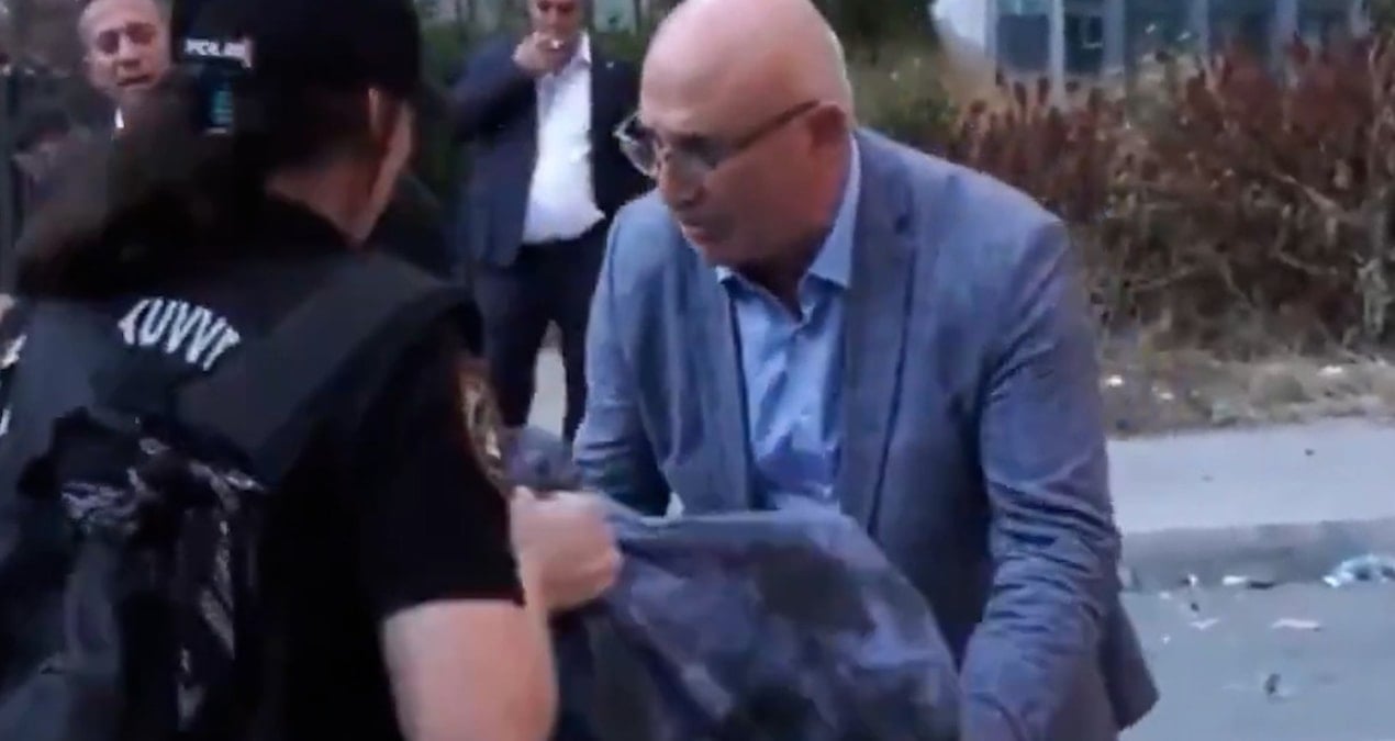 Ağır çantayı görünce devreye girdi: CHP’li Tanal’dan erkek polislere uyarı