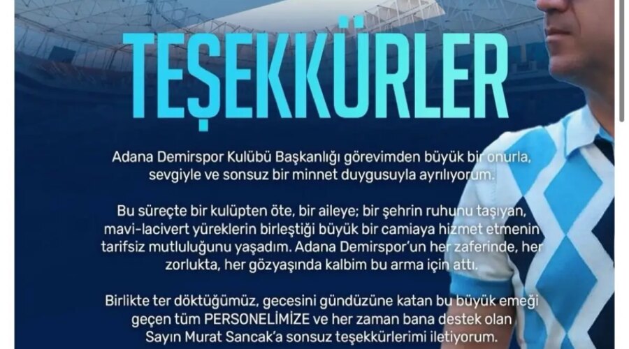 Bedirhan Durak İstifa Etti