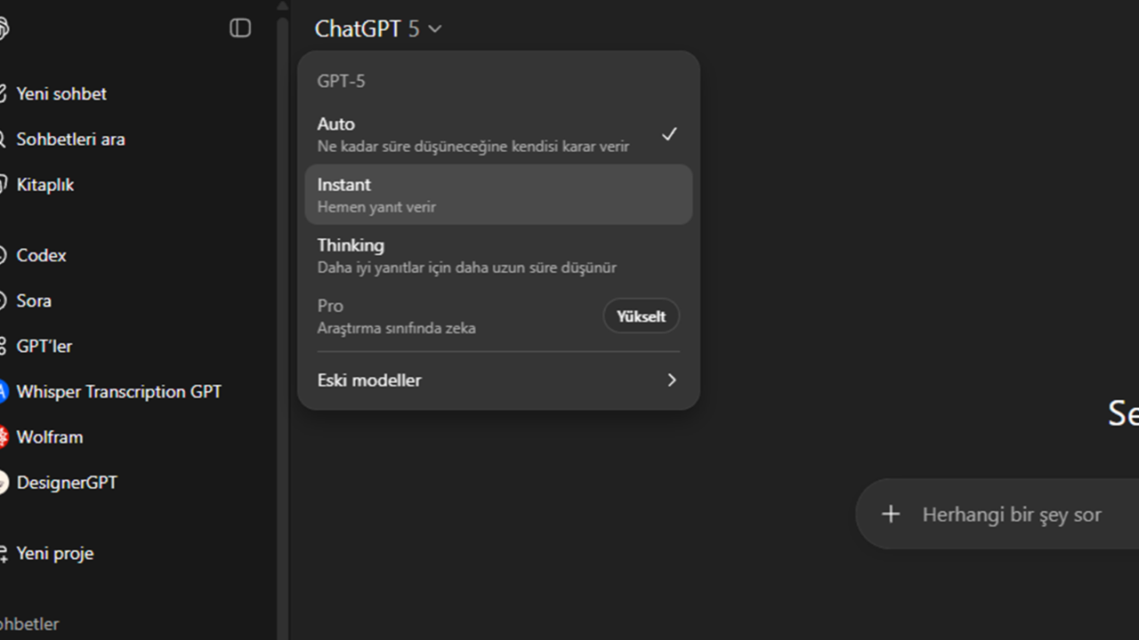 gpt 5in dusunme suresini kontrol edin hizli mi derin mi 1zhMkSpb