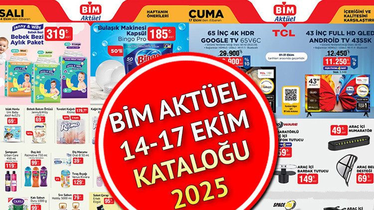 satisa cikiyor bim 14 17 ekim katalogu 2025 indirimli urunler bim afisi bu hafta bime gelecek urunler neler bim aktuel brosuru hindiba kahvesi x sarjli supurge 5490 tl arac ici telefon wlLGUFjO.jpg