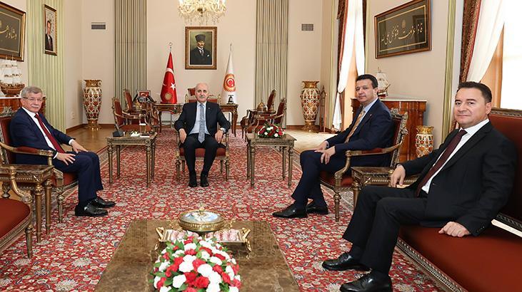 tbmm baskani kurtulmus arikan babacan ve davutoglunu kabul etti 6XZJj2dL