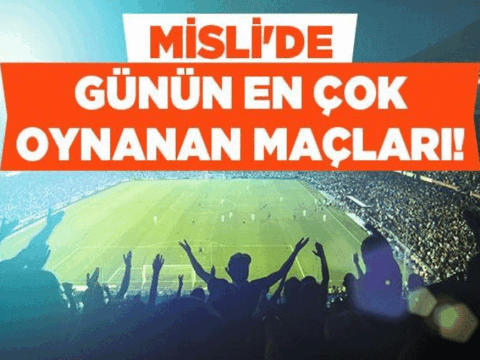 Gollu maclar sahne aliyor cin liginde ve hazirlik mucadelesinde 25 ust beklentisiiste mislide gunun S2OZnViM